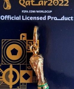 FIFA World Cup Qatar 2022 - Lille nøglering med pokal