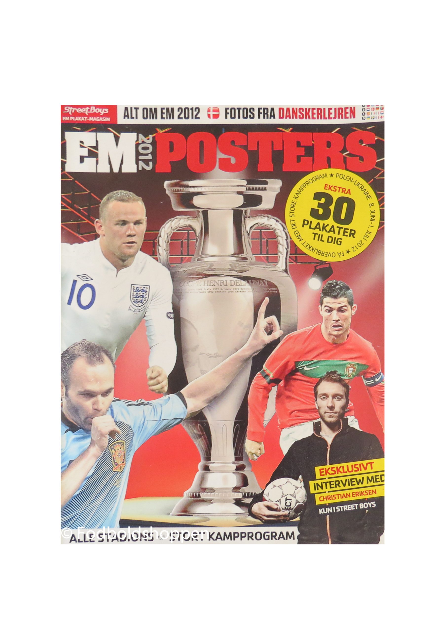 EM posters 2012 plakat-magasin fra - Fodboldshoppen